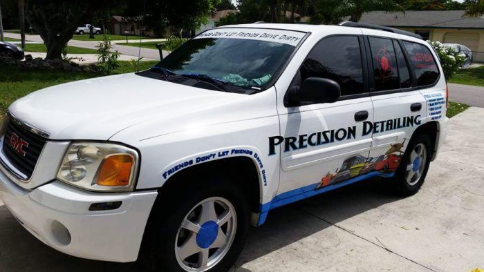 precision detailing  & pressure washing car